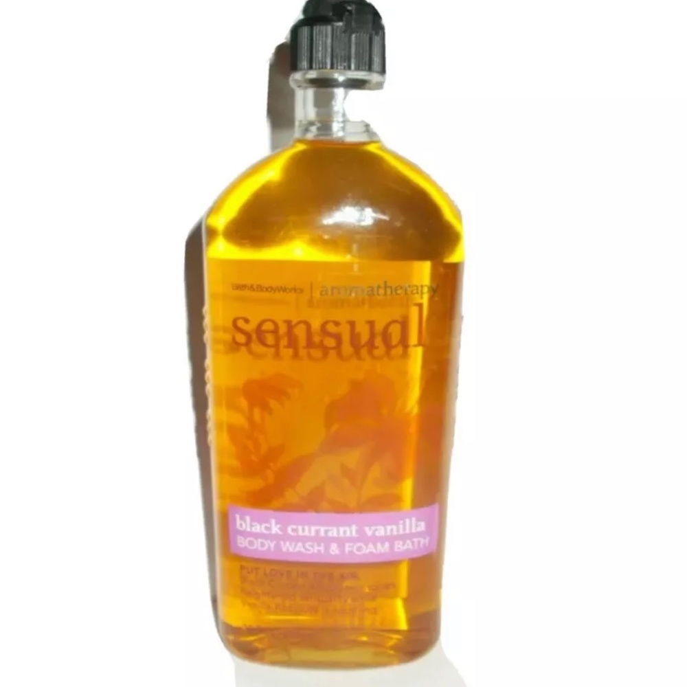 Retired Bath & Body Black Currant Vanilla Body Wash and Foam - New